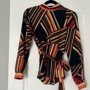 Zara Stripe Blouse - M